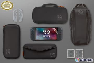 Nintendo Switch 2用のポーチやカバーなど任天堂公式ライセンス取得のキーズファクトリーによるゲームアクセサリーが予約受付中！