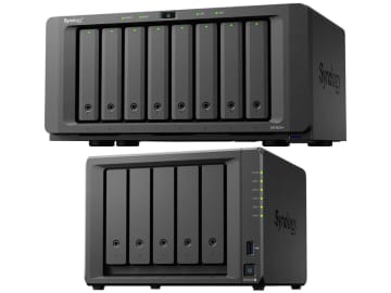 Synology、2.5GbE 2基搭載の8ベイ/5ベイNASキット