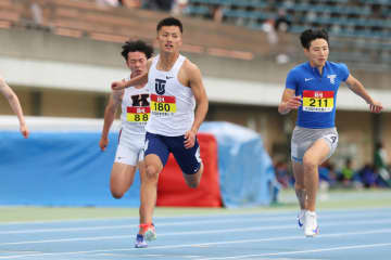 【陸上】失格者続出　5組中4組でスタートやり直し　関東インカレ100m パリ五輪代表・栁田大輝は10秒22 余力残して準決勝へ
