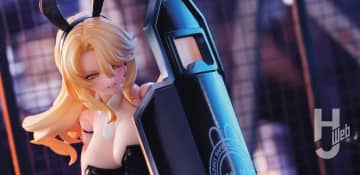 肉感的なボディラインが特徴のバニーな守護者「エレーナ」の可動フィギュアが登場！「バニーラピッドアクションスクワッド」第2弾！【Sushing】