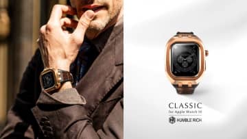 これApple Watch⁉ ワンタッチで着脱できる、高級時計仕上げのケース