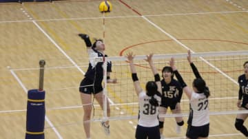 阪神・淡路大震災から30年、関西学院大と神戸親和大女子バレーボール部がチャリティーマッチ