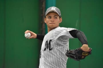 ロッテ・中森俊介「順調にきていると思います」力強いストレートとフォークで圧倒