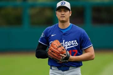 大谷翔平、打者と対戦形式の投球へ前進　ロバーツ監督「いい兆候だ」あすブルペン投球へ