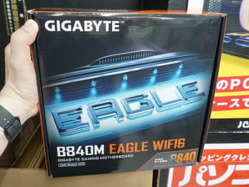 GIGABYTEのAM5マザー「B840M EAGLE WIFI6」「B840M DS3H」が発売