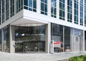 BMW新梅田支店がリニューアルオープン　8m天井×開放感で魅せる新空間