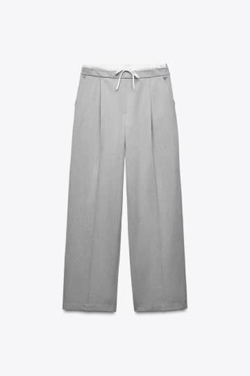 【ZARAのグレー】がセンス良すぎ！ 40・50代の1軍♡「サマ見えパンツ」
