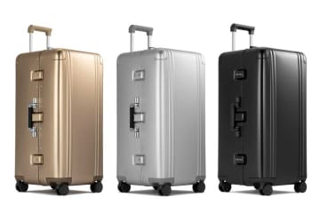 ゼロハリバートン、初となるアルミ製トランク型ラッゲージ発売