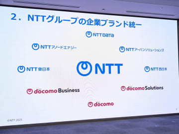 ドコモグループのコーポレートロゴが変更、NTT Comは社名変更