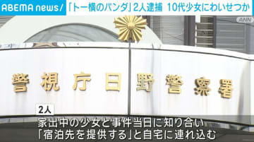 「トー横のパンダ」名乗る22歳ら逮捕 10代前半少女に「宿泊先提供」わいせつ行為の疑い 歌舞伎町