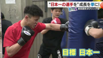 青春にエール！愛媛の高校生選手　初の全国チャンピオンに輝いた新田高校ボクシング部の青春に迫る