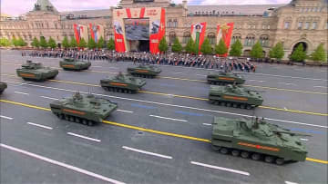 80年となる“節目”の戦勝記念日に…ロシア・モスクワで軍事パレード開始　道路封鎖やネット回線遮断など異例の“厳戒態勢”