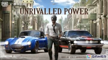 「PUBG MOBILE」でShelby Americanコラボが開催！高性能クラシックカーが登場