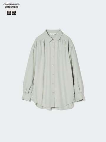 いま買い足したい♡【ユニクロ】オンオフ使える！「リネンシャツ・ブラウス」