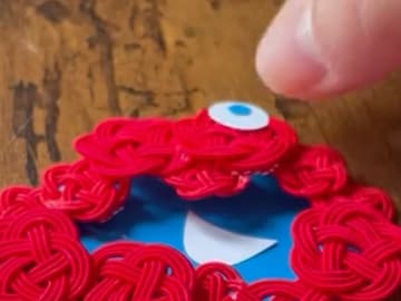 「ミャクミャクがかわいいのでつい…」　作ったモノに「グッズ化して！」