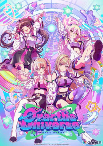 「D4DJ」UniChØrd 1st LIVE 「Øver the Universe」のキービジュアル＆ライブロゴが公開！事前物販も受付中