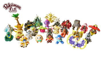 ポケモンセンター、「Pokemon fit」シリーズよりアローラ地方のポケモンたち116種類を本日発売リージョンフォームのライチュウ・ロコン・ナッシーたちが登場