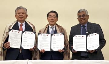 自治体トップ、続々インド詣で　巨大市場見据え、人材確保狙い「営業」
