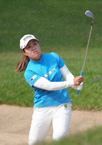 【ゴルフ】畑岡奈紗が2日目を首位と2打差の5位タイで終える　地元凱旋のワールドレディスサロンパスカップ