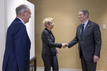 米中協議間の関税停止を期待　仲介のスイス、両国と会談