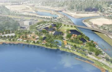 「千波公園」来春に開業　サウナやスポーツラウンジ、レストランも整備　水戸市、事業者と協定　茨城