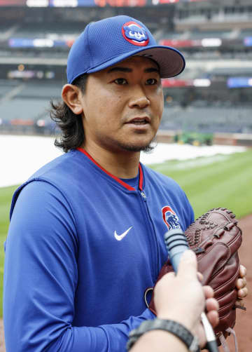 負傷の今永昇太がキャッチボール　左太もも裏の回復は順調