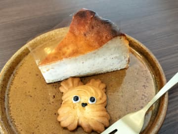 【野田】オープン3周年！菓子屋モフの名物「千葉県産ピーナッツのバスクチーズケーキ」