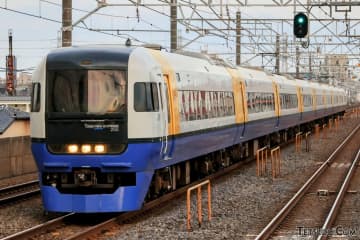 引退状態？だった車両がゴールデンウィーク中に復活　千葉で見られた特急車両の再登板