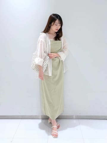 【ローリーズファーム】初夏にぴったりな「シアーシャツ」で透明感をプラス♡
