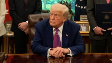 トランプ大統領「最低10％の関税が基準」各国や地域との関税交渉について合意後も10％の一律関税維持を示唆