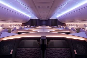 リヤド・エア、ボーイング787-9型機の客室仕様を公開