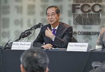 韓国与党、大統領候補交代を強行　韓悳洙前首相に一本化図る
