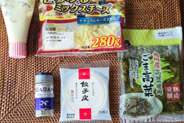 餃子の皮に“高菜”を乗せて…　あっという間に作れる「激うまピザ」が最強