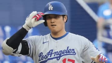 「ユニホーム破って走る走る」「惚れ惚れする」大谷翔平、今季4本目の三塁打で両リーグトップタイ