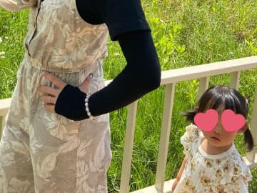 夫が撮った家族写真　妻の姿を見ると…「笑っちゃった」「戸愚呂兄弟かな」