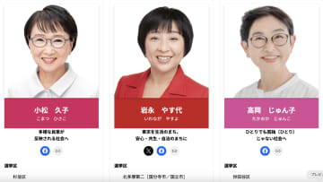 【都議選】生活者ネットワークが3人擁立　物価高・気候危機・議会改革を柱に