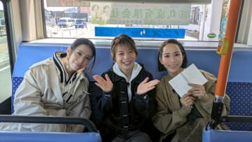 『ローカル路線バス乗り継ぎの旅W』髙木菜那、野口啓代、雛形あきこが3泊4日のアポなしガチンコ旅【コメントあり】