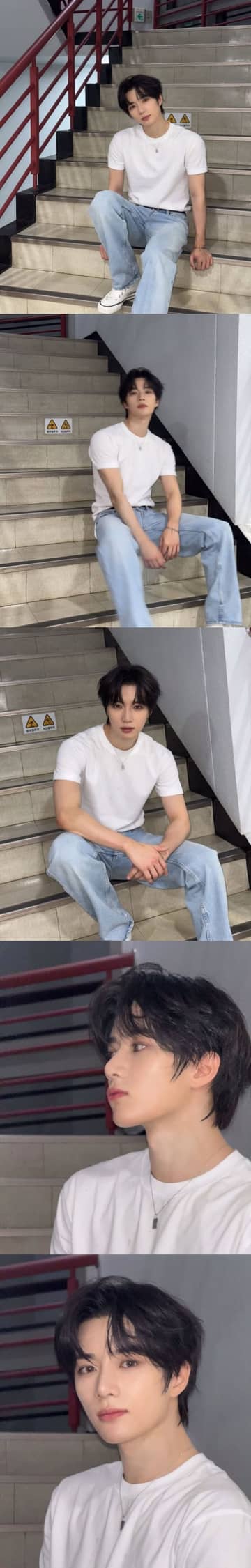 TXT・ボムギュ、横顔も筋肉も完璧！“男前ビジュ”でファン魅了「イケメンすぎ」【PHOTO】