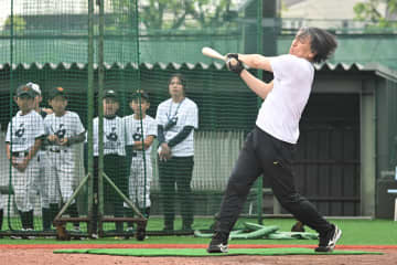 【巨人】松井秀喜氏が野球教室を開催　「『今日楽しかったな』と思って喜んで帰ってくれれば…」