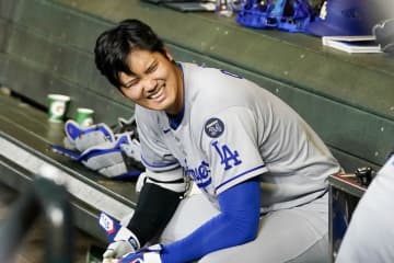「史上最高」大谷翔平の決勝弾にチームメイトが反応　負傷中の同僚も家で観戦し驚き