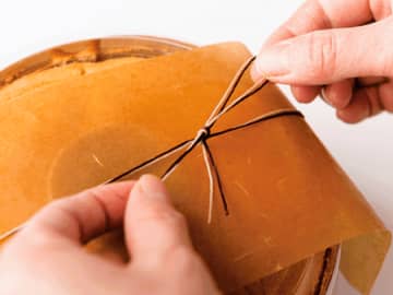 シフォンケーキをオシャレにラッピングする方法。お配り用やおもたせにピッタリです！