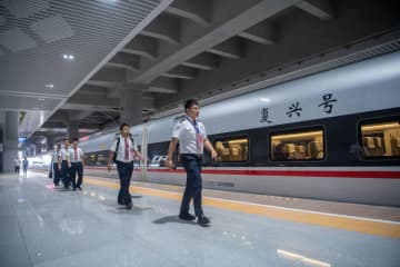 中国の渝廈高速鉄道、重慶区間が運行試験段階に