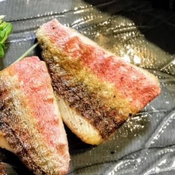 ホウボウ4品！青緑色の大きな胸ビレが特徴！強面なのに上品な甘みと旨味があり美味しい魚！