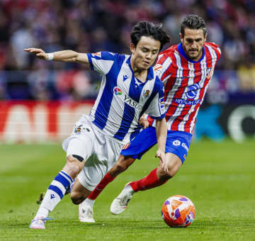 久保、前半限りで交代　サッカーのスペイン1部