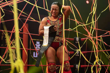 引退・里村明衣子　生涯最大の喜び！　２１年にＷＷＥ　ＮＸＴ・ＵＫ女子王座奪取