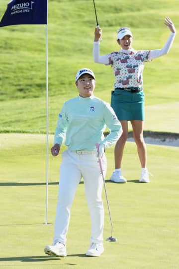 米女子ゴルフ、竹田が7位に浮上　みずほアメリカズ第3日