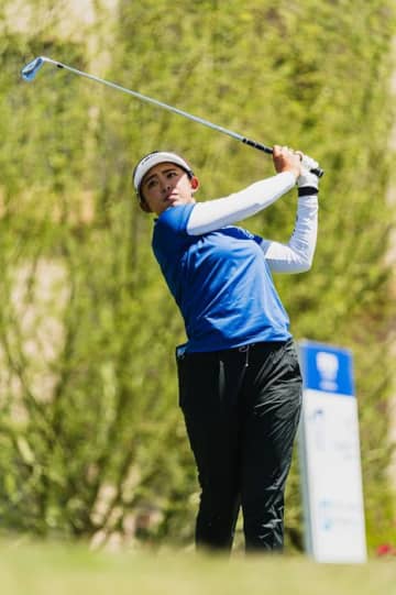 長野未祈が7位で最終日へ　山口すず夏、谷田侑里香は20位