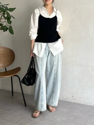初夏は「黒ビスチェコーデ」で周りと差を付ける♡おしゃれな人のお手本こなれスタイル5選