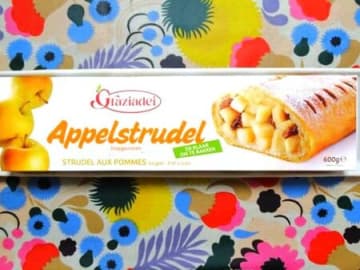 激安業スーのスイーツ「apple strudel（アップルシュトゥルーデル）」 298円！