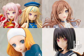 【フィギュア新製品】VTuberユニット「HIMEHINA」、「学マス」姫崎莉波 -clumsy trick-、『小市民シリーズ』小佐内ゆき、『メタファー：リファンタジオ』ジュナなど、コトブキヤの新作が続々登場！